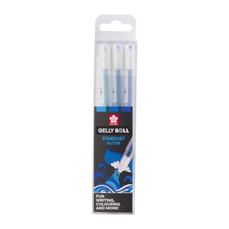 Gelly Roll Stardust Ocean 3-pack