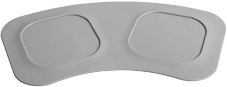 Fiboo Underlag til matskåler 43x22cm Ljusgrå