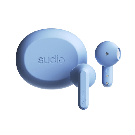 Sudio A3 Hörlurar Blå
