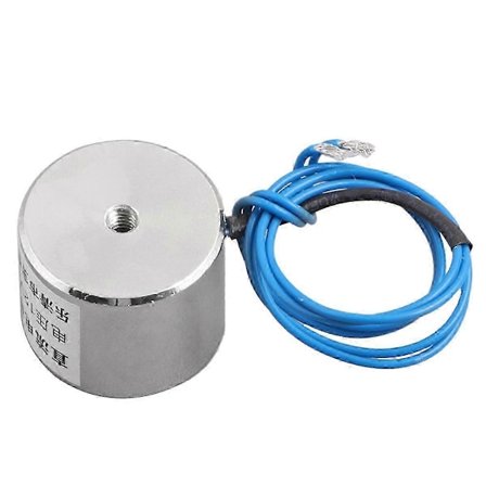 -P25/20 DC12V 5Kg Elektrisk Løftemagnet Elektromagnet Solenoid 10.8mm