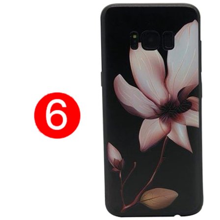 Blommiga Skyddsskal för Samsung Galaxy S8 Plus