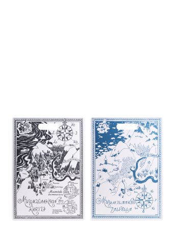 Muurla | Moomin Chop&Serve Board The Map | 30X43CM