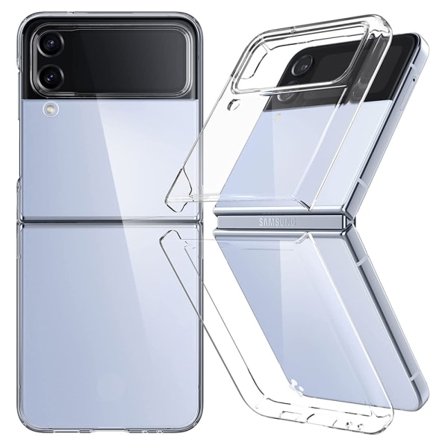 TG Stöttåligt Skyddsfodral - Kompatibelt med Samsung Galaxy Z Flip 4 Transparent Fodral
