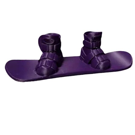 Mini Finger Snowboard, 3D-printet Finger Snowboard, Mini Skateboard Snowboard for Finger, Mini Sk Som Vist