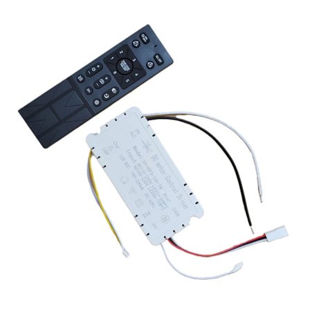 Trådløs takvifte- og lyskontroller med dimmer og hastighetsjustering