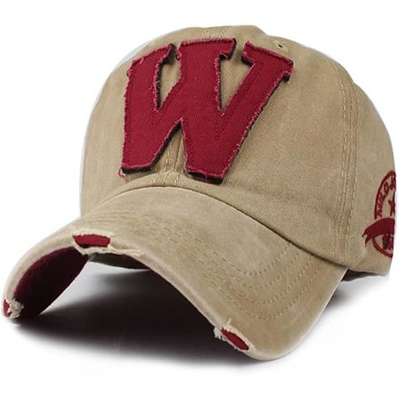 Vintage Baseball Cap Denim Broderi W Vintage Trucker Hem Solhat