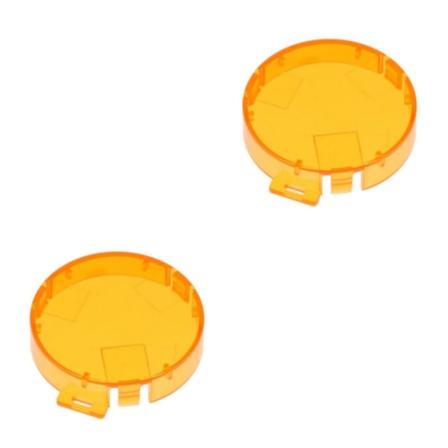 1/2/3/5 vattentätt dyklinsfilter case Orange 43mm 2Set