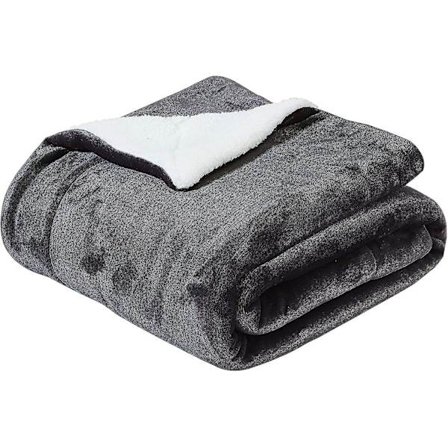 Dobbeltsidige tepper, kosetepper, tykt varmt sofateppe, mykt fleeceteppe for sofakast eller stue teppe