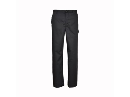 Kockbyxa 62181 svart C44 - Lyreco - Arbetskläder - Arbetsbyxor och shorts - Kock- och livsmedelsbyxor