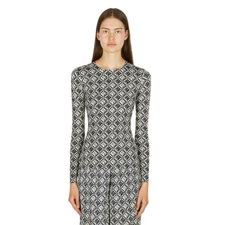 Marine Serre Tops , Zwart , Dames , Maat: M