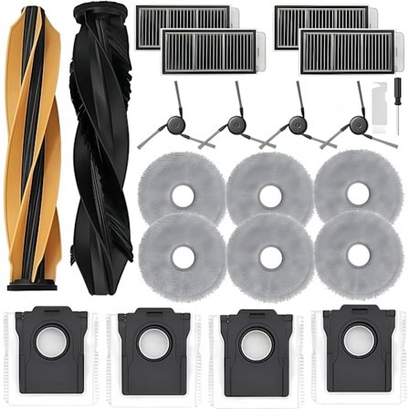 Tilbehørssæt til Dreame X50 Ultra Complete/ L50 Pro Ultra/ X50 Master/ L40s Pro Ultra, 1 børste og støvsuger