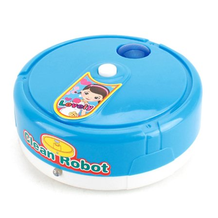 Sinknap Dukkehus Elektrisk Musikk Rengjøringsmaskin Støvsuger Fei Robot Leker