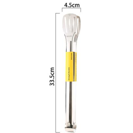 Rostfritt Stål Tång Kök Matlagning Anti Heat Bbq Clip Clamp