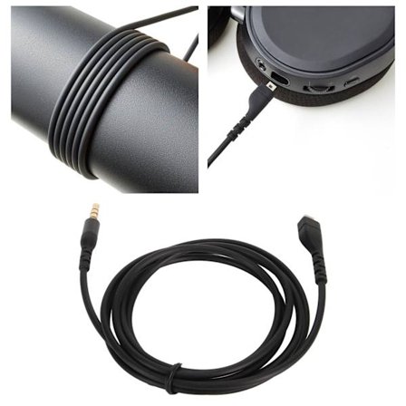 Ersättningsljudkabel för hörlurar kompatibel med SteelSeries Arctis 3 Arctis 5 Arctis 7 Arctis Pro Arctis Prime 1,5 m