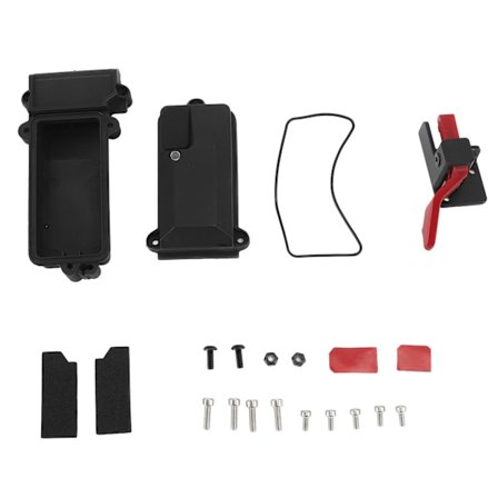 RC Mottagare Box Vattentät Mottagare Radio Box ESC skyddsersättning för Traxxas