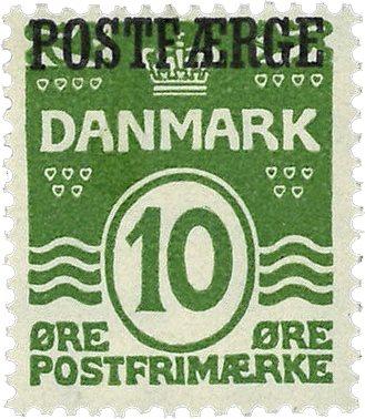 Danmark 1922 - Postfærgemærke AFA 5 - Ubrugt