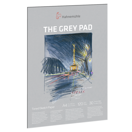 Hahnemühle The Grey Pad Bloc à croquis A4 120g