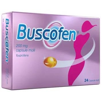 Buscofen 200mg Con Ibuprofene Analgesico Contro Dolori Da Ciclo