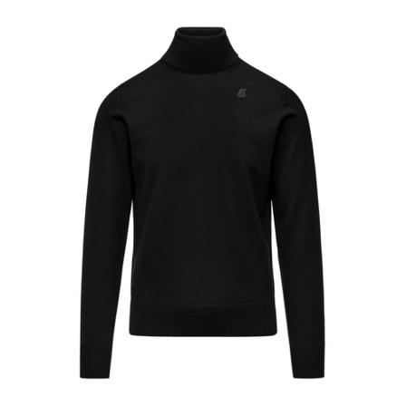K-Way, Sweater Czarny, Mężczyzna, Rozmiar: S