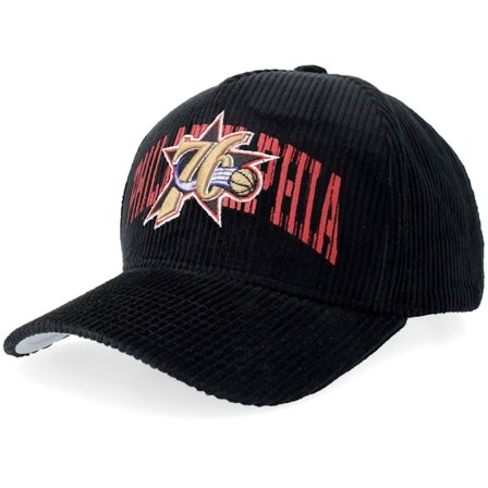 Mitchell & Ness - Svart adjustable Caps - Arch Stamp Pro Hwc Black A-Frame Adjustable @ Hatstore