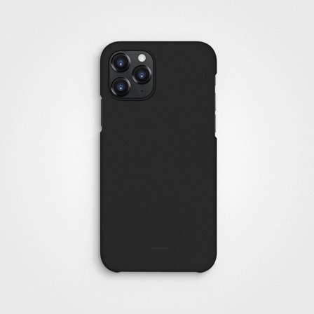 No Plastic Mobile Case Charcoal Black, Made From Plants | agood, iPhone 11 Pro