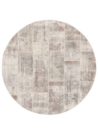 Patchwork Tappeto Ø 200 Lana