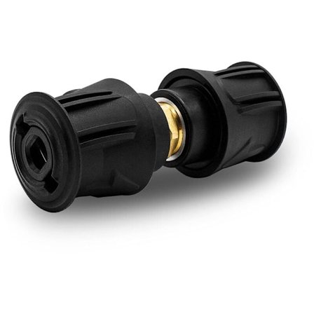 Højtryks hurtigkobling til pistol og højtryksrenser, slangekoblingsadaptere kun kompatibel med Karcher slange, hun M22 14mm, 2 stk.