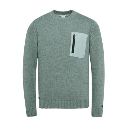Cast Iron Pullover , Groen , Heren , Maat: 2XL Truien & Vesten