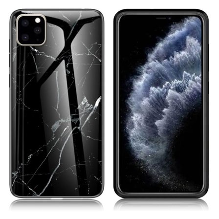 Fantasy Marmor iPhone 11 Pro skal - Svart