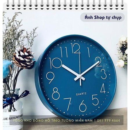 Tyst väggklocka, väggklocka, kvartsklocka, tredimensionell digital skala, väggklocka, klocka, 12 tum, 30CM