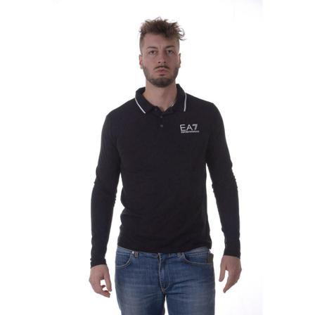 Emporio Armani Ea7, Polo Shirts Zwart, Heren, Maat:XL