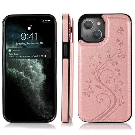 iPhone 14 Stöttåligt Skal Korthållare 3-FACK Flippr V2