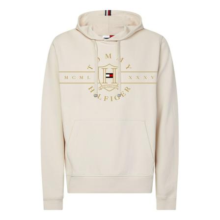 Tommy Hilfiger, Hoodies Biały, Mężczyzna, Rozmiar: S