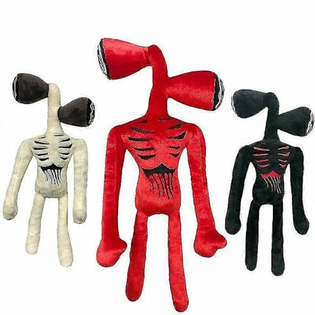 16" Siren Head Plyslegetøj Fyldt Plysdukke Horror Karakter Børn Julegave PHE69 (FMY) Rød