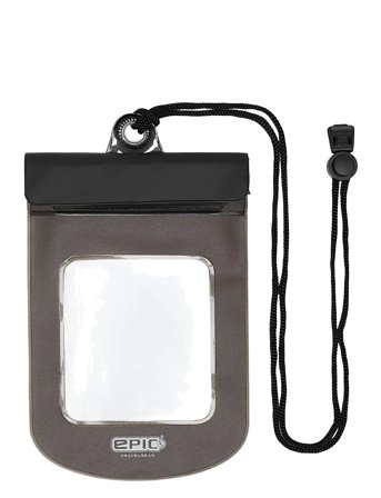 EPIC Travelgear Waterproof Pouch - Black - ONE SIZE