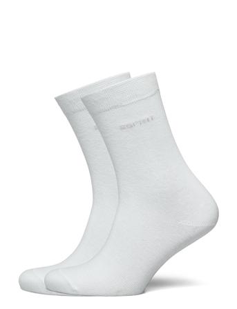 Basic Easy So 2P Lingerie Socks Regular Socks Valkoinen Esprit Socks