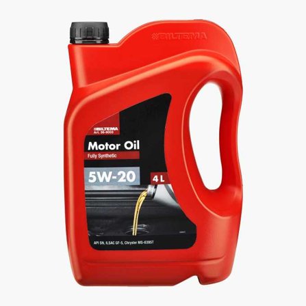 Biltema - Helsyntetisk motorolje 5W-20 4 liter