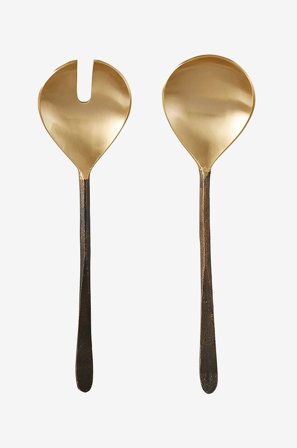 Affari of Sweden - Salatbestik Odin - Messing - Bestik - Fra Homeroom