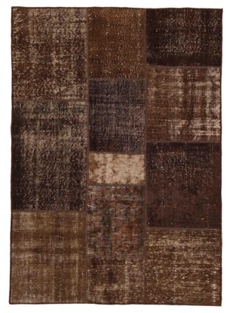 Vintage Organické Malý Patchwork Koberec 140X200 Vlna