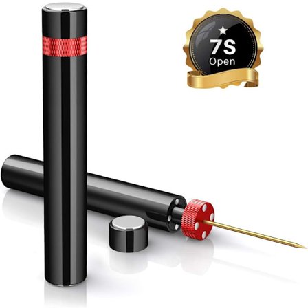 Vinåpner, vinflaskeåpner lufttrykk pumpeåpner korkfjerner 7S åpen, profesjonell vintrekker vinåpner, best for vinelskere