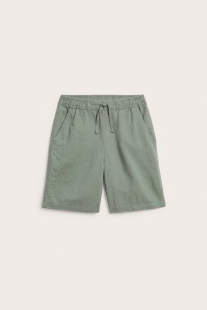 Kappahl | Shorts i linnemix Grön 134 | Grön