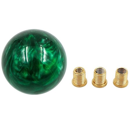 Bil Gear Skift Knop Skifter Håndtag Hoved MØRKEGRØN