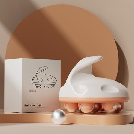 Lymfedrænage Massagerulle mod Cellulite – Kropsskulpturering & Blodcirkulation