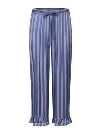 Saga Crop Pants Pyjamasbukser Pysjbukser Blå CCDK Copenhagen*Betinget Tilbud