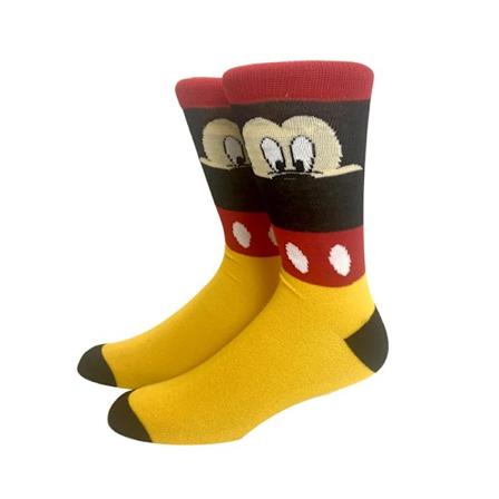 1 Par Nye Anime Mænd Støtter Lange Strømper Mænd Knæ-Høje Par Cosplay Strømper Personlighed Hip Hop Juku Sjove Strømper Til Kvinder KF-29 Size 36-45