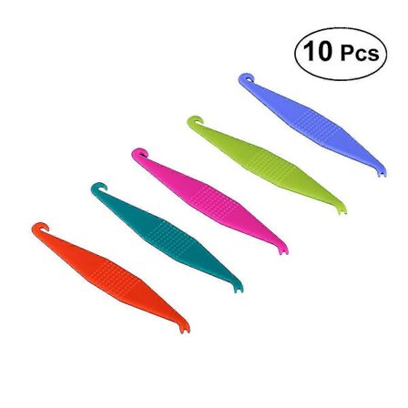 10 stk. Elastiske Plasserere Tannregulering Tannring Retraktor Ortodontisk Gummistrikk