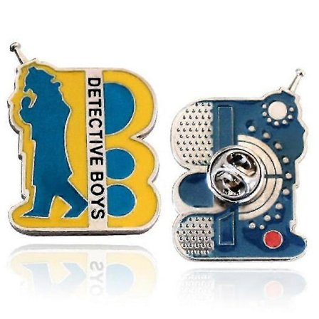 Anime etsivä Conan kommunikaattoribrossi cosplay-asuihin, merkkikoristeet, asusteet, kaulakoru, hauska pieni lahja (FMY)