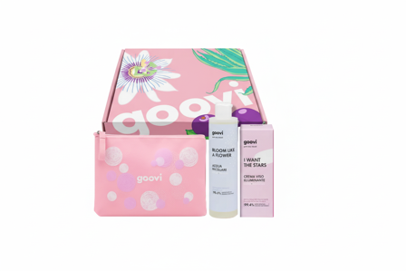 Goovi Set Illuminante Acqua Micellare + Crema Viso Illuminante +