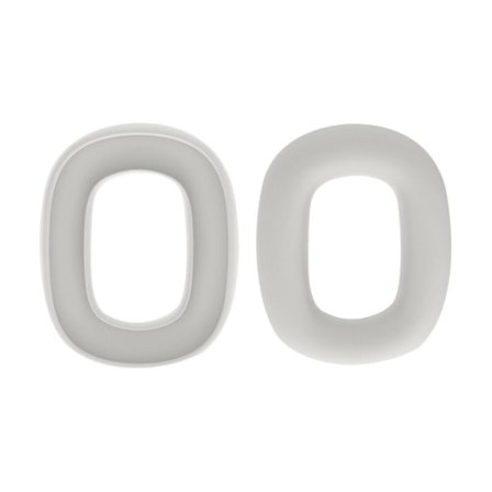 Silikon Ersättningsöronkuddar för Airpods Max, Kuddskydd, Öronmuffar, Headsetfodral (Vit)[HK]