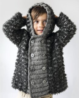 Strikkeoppskrift Kofte, halskrage, lue, votter og vest - Dale Garn